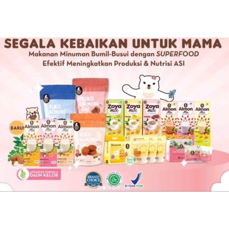 Mama Bear ECER Semua Produk Pelancar Asi Booster MamaBear