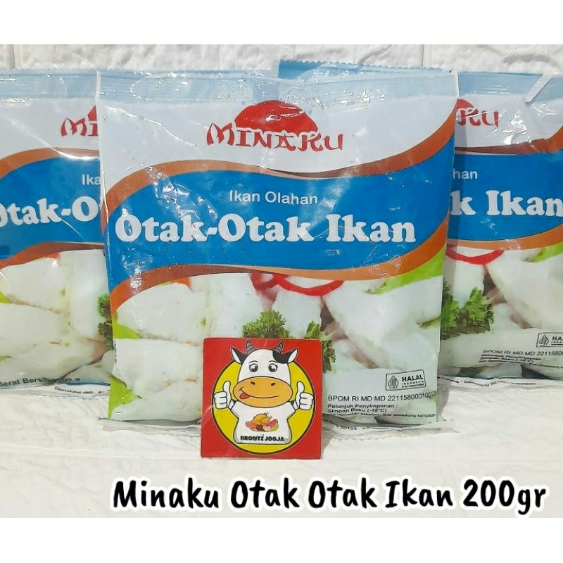 

MINAKU OTAK-OTAK IKAN 200GR - FROZEN FOOD - BRONTZ JOGJA