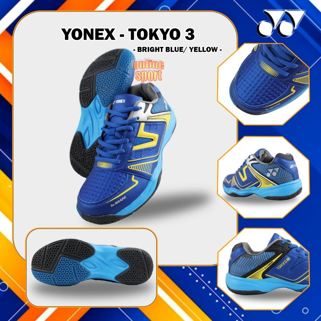 YONEX Tokyo 3 Sepatu Bulutangkis / Badminton Shoes (Original)