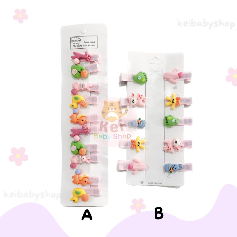 Jepit Rambut Bayi Anak Karakter Lucu / Aksesoris Rambut Bayi