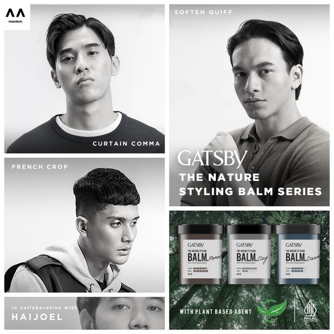 GATSBY The Nature Styling Balm Pomade ❤ jselectiv ❤ Hair Vitamin Rambut GATSBY