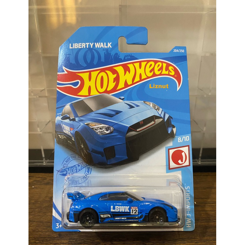 HotWheels LB-SILHOUETTE WORKS GT NISSAN 35GT-RR VER.2 Biru  / LBWK GTR R35 Biru ( BACA DESKRIPSI )