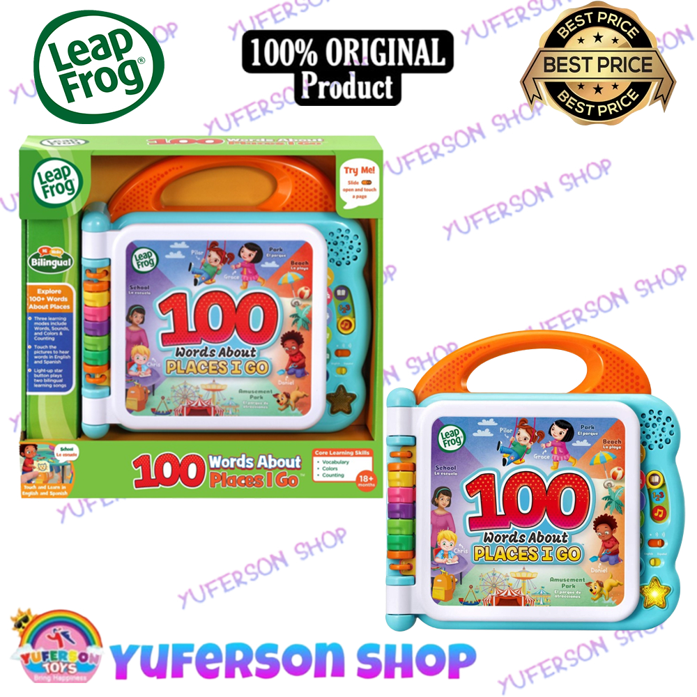 LeapFrog 100 Words About Places I Go Book