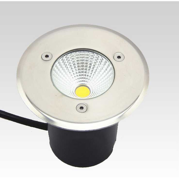 Lampu Taman Hias Model Tanam Ground Light Waterproof 10W Lampu Hias Outdoor Material Tahan Air Berkualitas