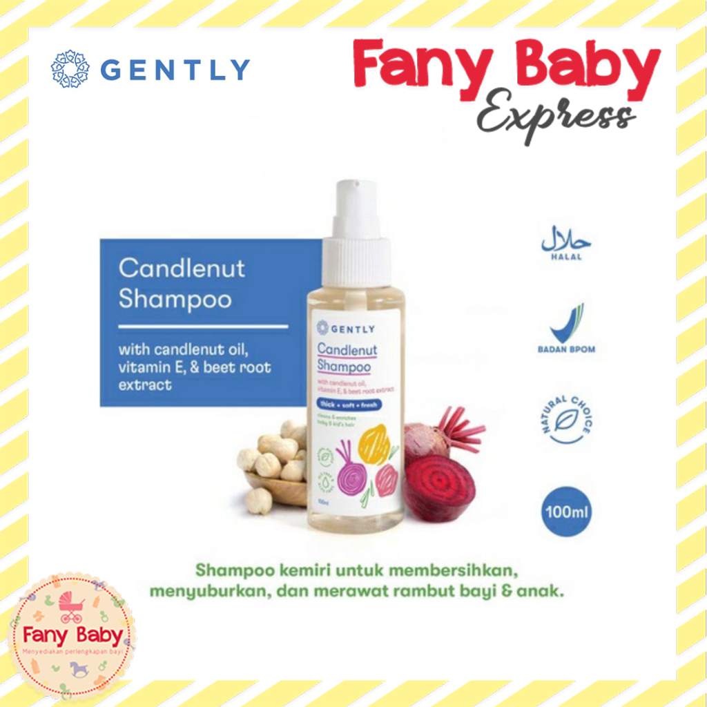 GENTLY CANDLENUT SHAMPOO 100ML