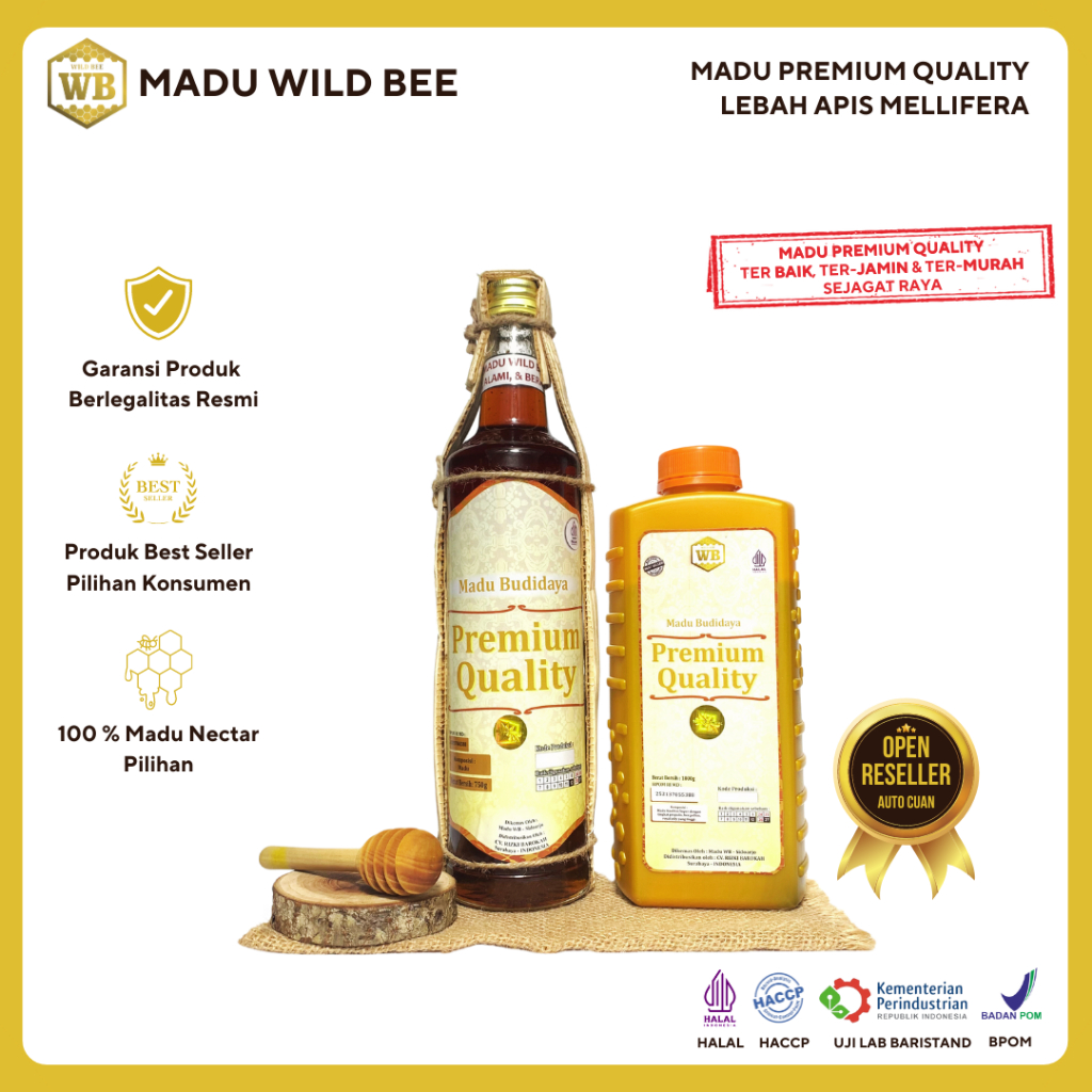 

Madu Premium Quality / Madu Yaman - Madu Asli Wild Bee