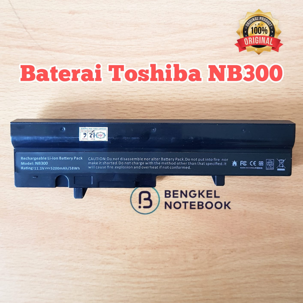 Baterai Toshiba NB300 NB305 PA3782U-1BRS PA3783U-1BRS PA3837 PA378