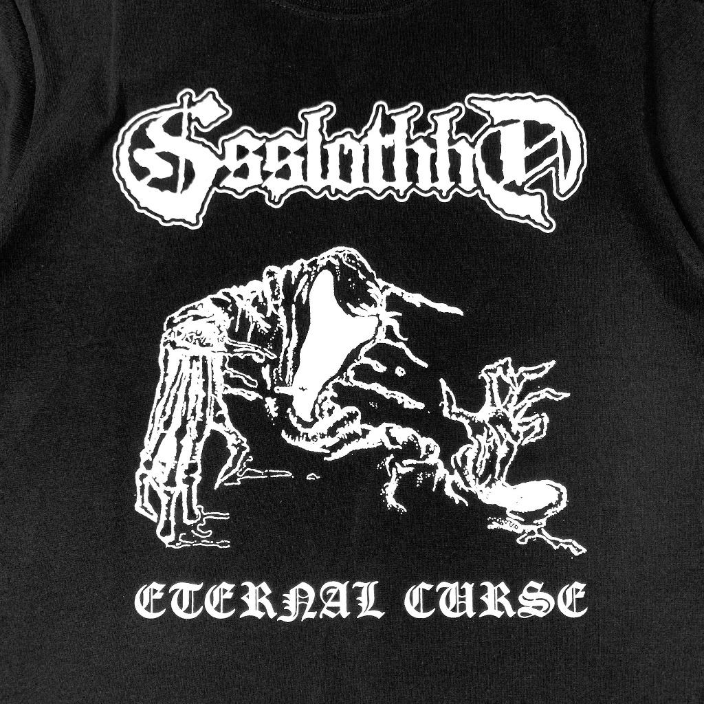 SSSLOTHHH Eternal Curse Black Tshirt