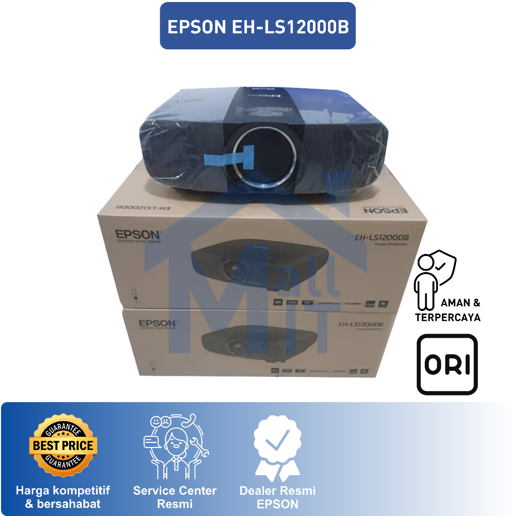 Proyektor EPSON Laser EH-LS12000B EH LS12000B Home Theatre 4K HDR10+