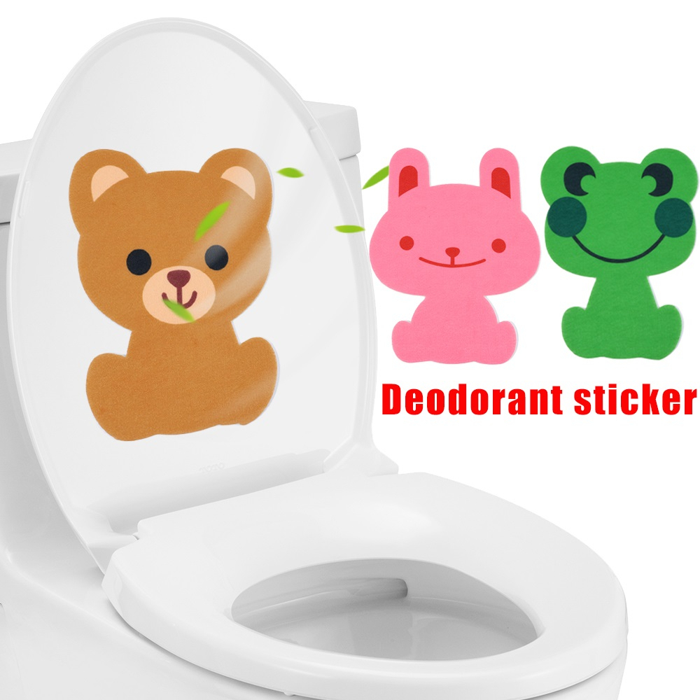 [GROSIR] STIKER STICKER PENGHARUM RUANGAN PENGHILANG BAU TOILET KAMAR MANDI KARAKTER  MOTIF MULTIFUNGSI SERBAGUNA