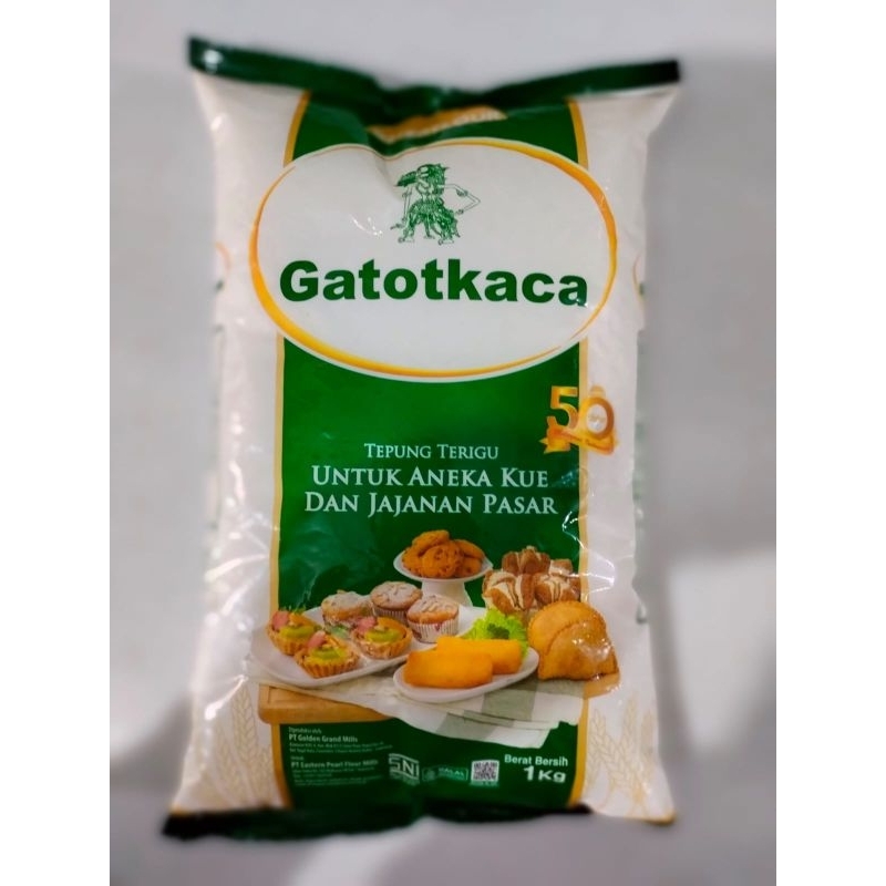 

Tepung Terigu Gatot Kaca 1 Kg