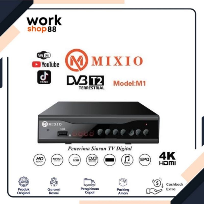 STB MIXIO M1 SET TOP BOX DIGITAL