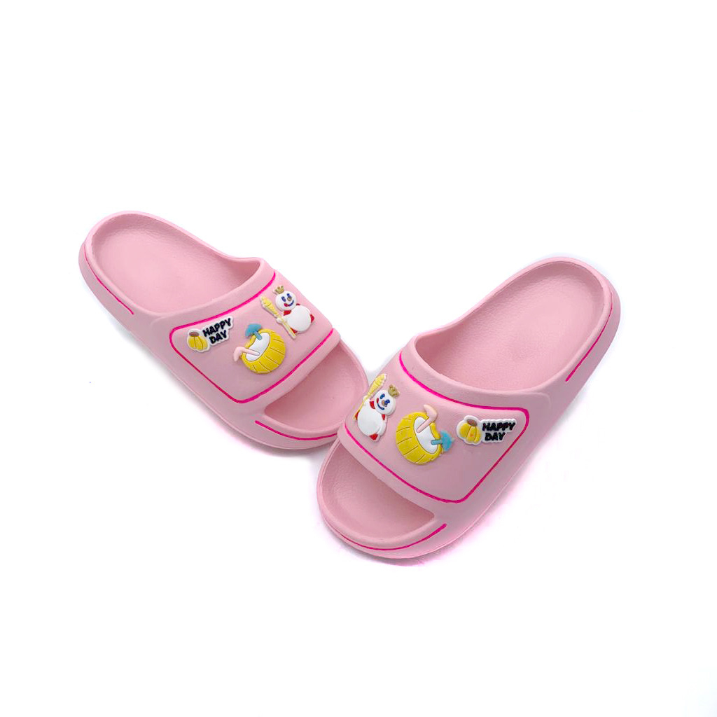 Sandal Selop Anak Perempuan Motif Terkini Mixue Bahan Karet Uk.24-35