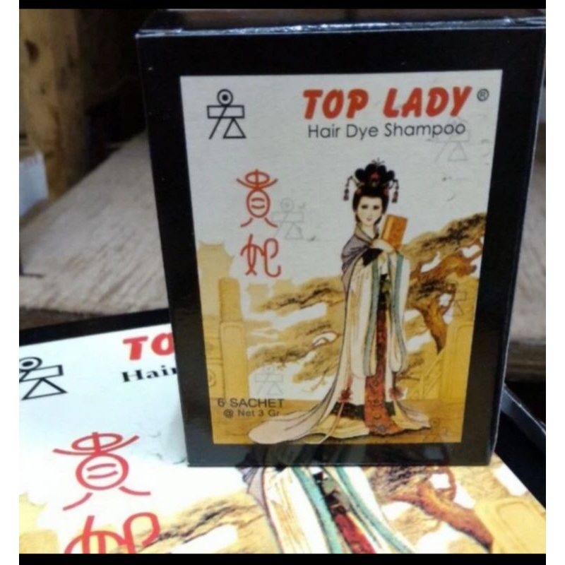 Top lady cat rambut shampo