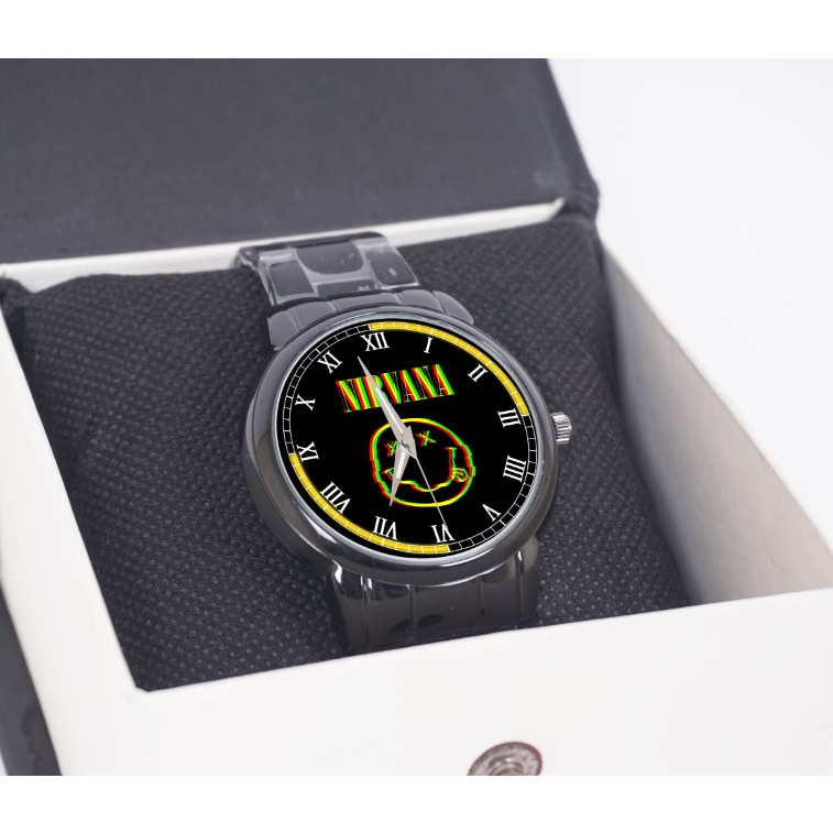 Jam Tangan Pria Stainless Nirvana