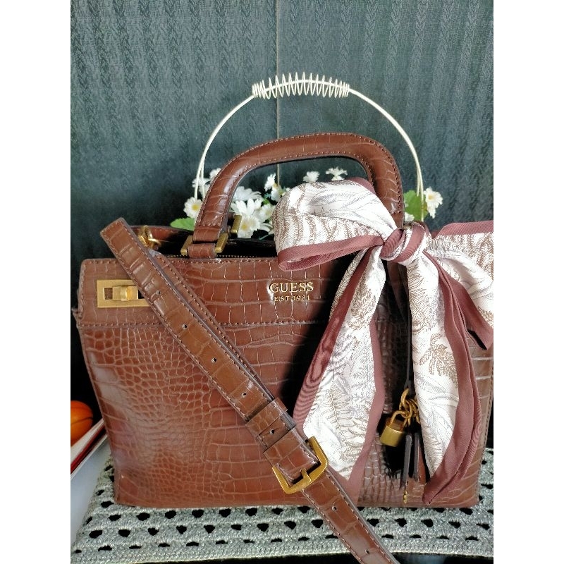 Tas GUESS Croc series ori asli preloved