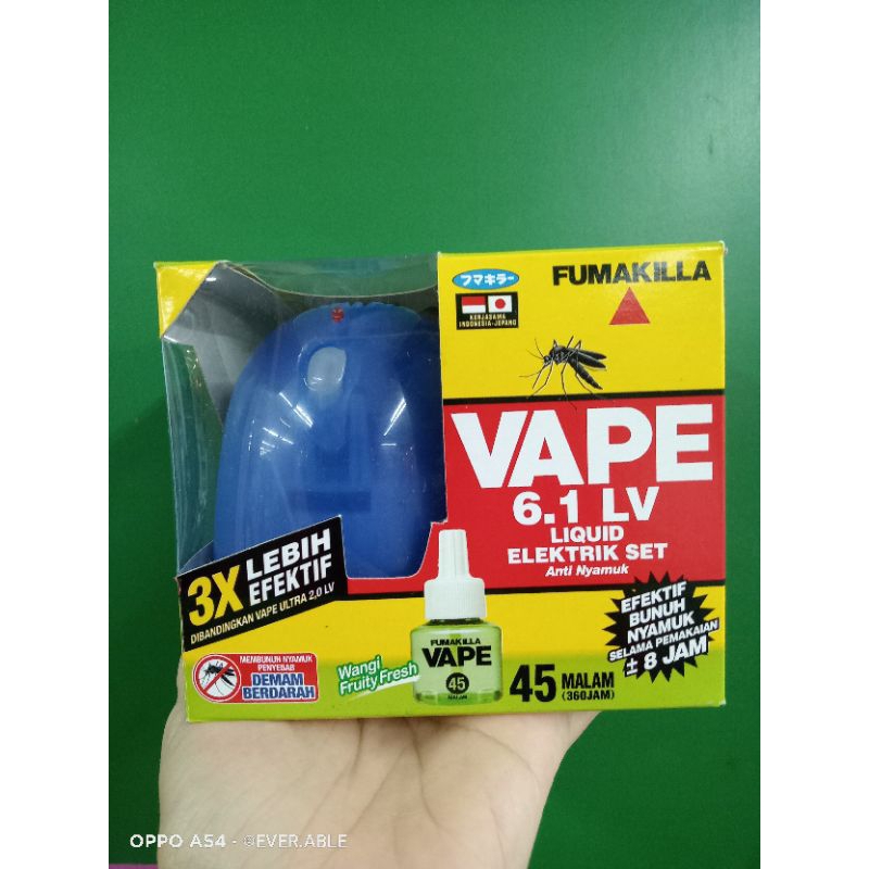 FUMAKILLA VAPE LIQUID SET (ALAT+REFIL)