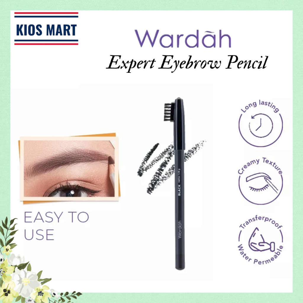 Wardah Eyexpert Eyebrow Pencil 1.14g