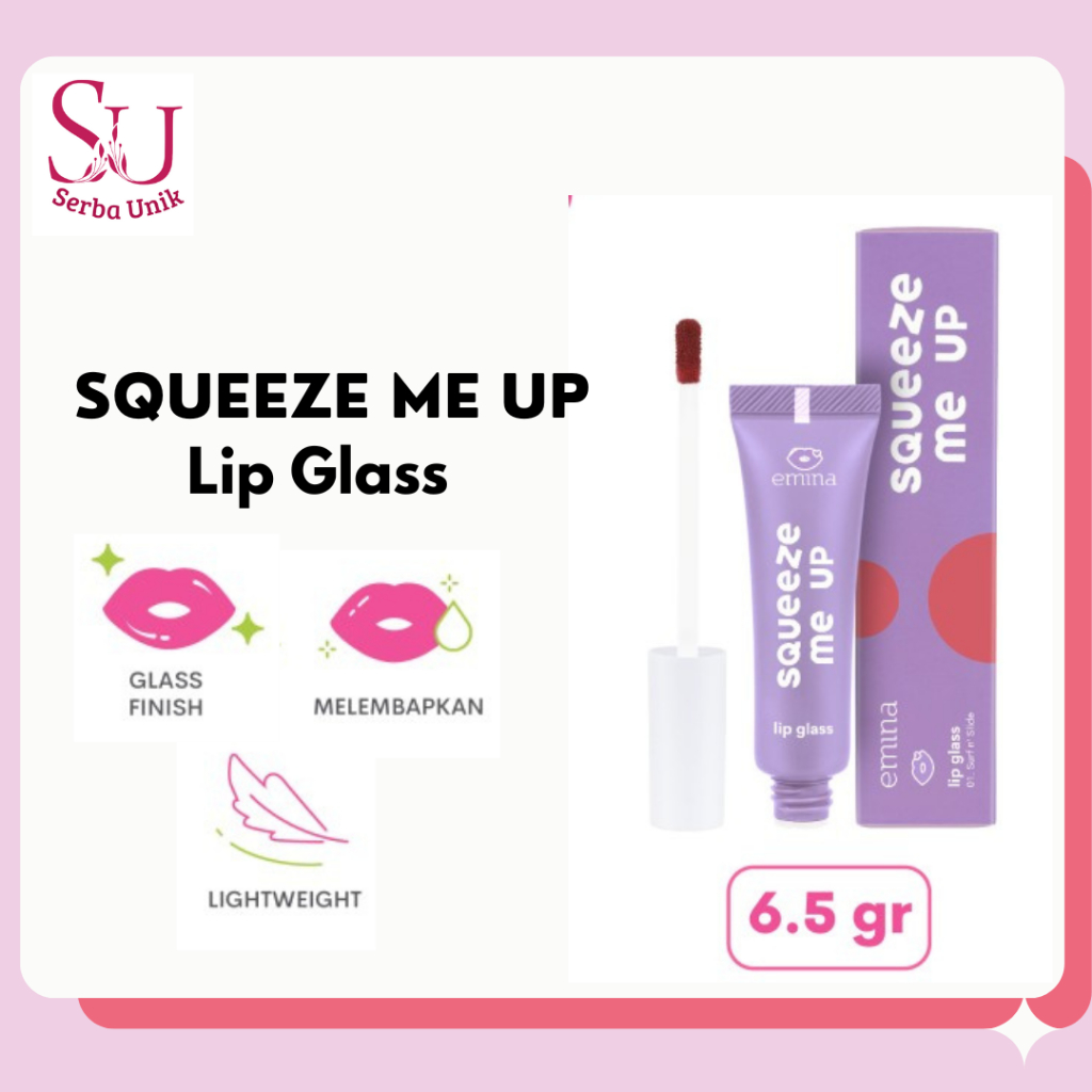 Emina Squeeze Me Up Lip Glass 6.5g