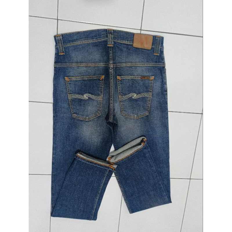 Nudie jeans Thin Finn size 32(33) mulus pnjang ori cakep
