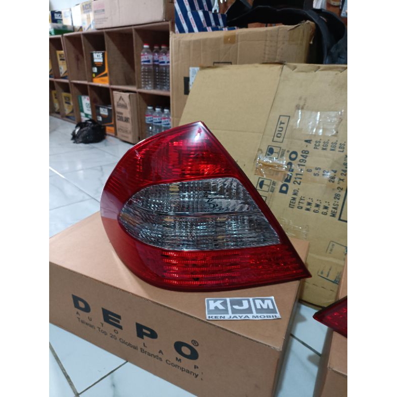 lampu stoplamp mercedes benz e class w211 2006 2007 depo