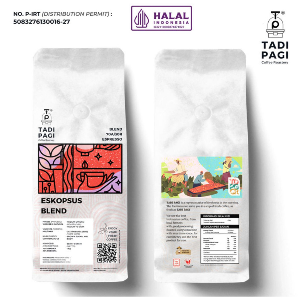 (JSO) Biji kopi giling halus 1 kg / es kopi susu 1 kg HOUSE BLEND / kopi giling halus house blend / eskopsus blend giling halus