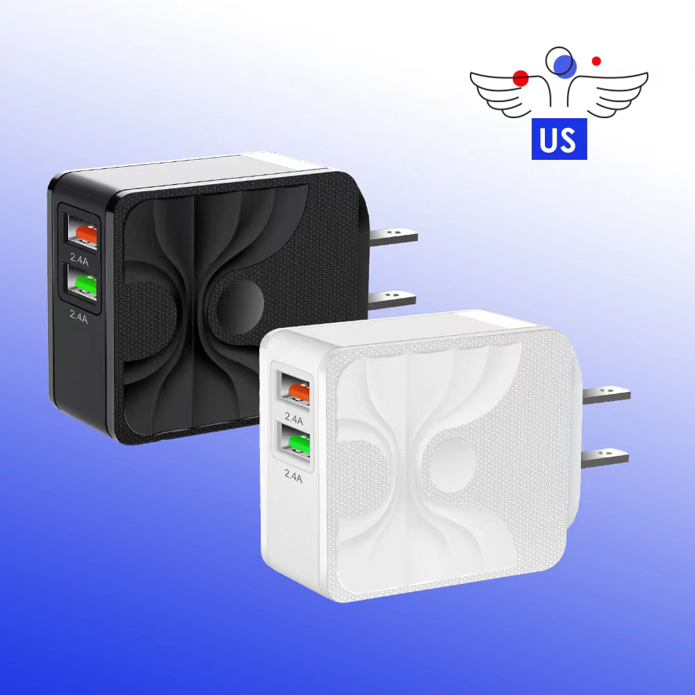 【CA026/027】Charger Adaptor USB+TYPE-C 2USB 30W Fast Charging 3.1A QC3.0 Universal Usb Port EU Plug Quick Charger for  Samsung Xiaomi Oppo Vivo