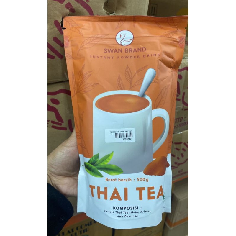

bubuk minuman Thai tea 500g swan brand