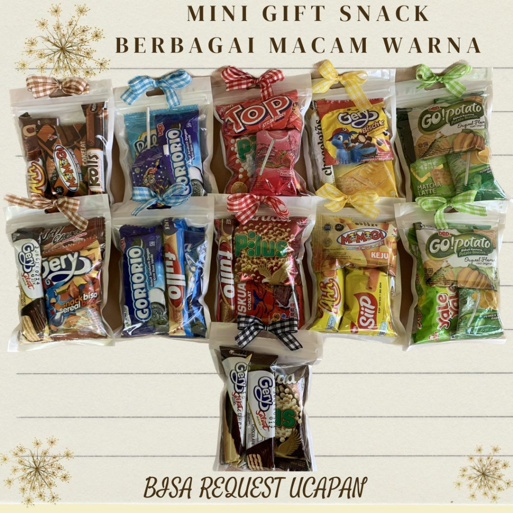 

Mini gift snack / Mini snack / Mini hampers / Hampers