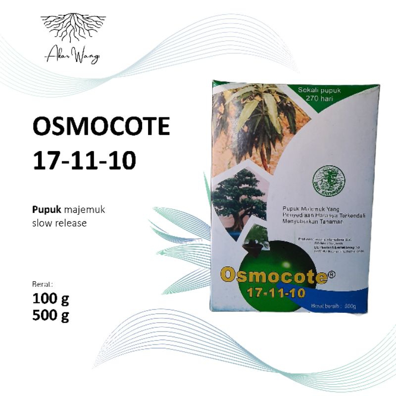 OSMOCOTE 17-11-10 PUPUK BONSAI DLL