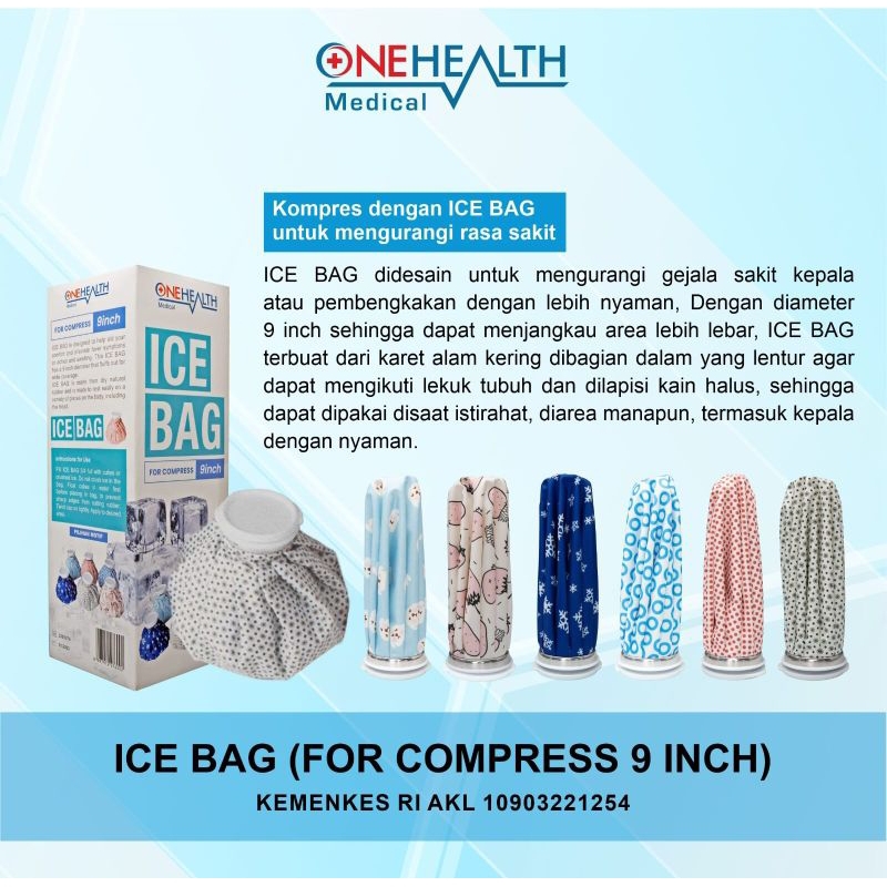 ICE BAG / Cold Bag / Alat Kompres Dingin / Kantong Kompres Onehealth