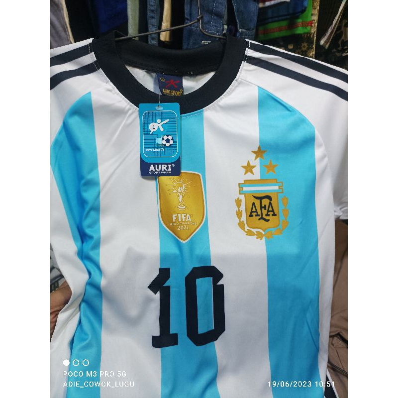 jersey baru timnas argentina