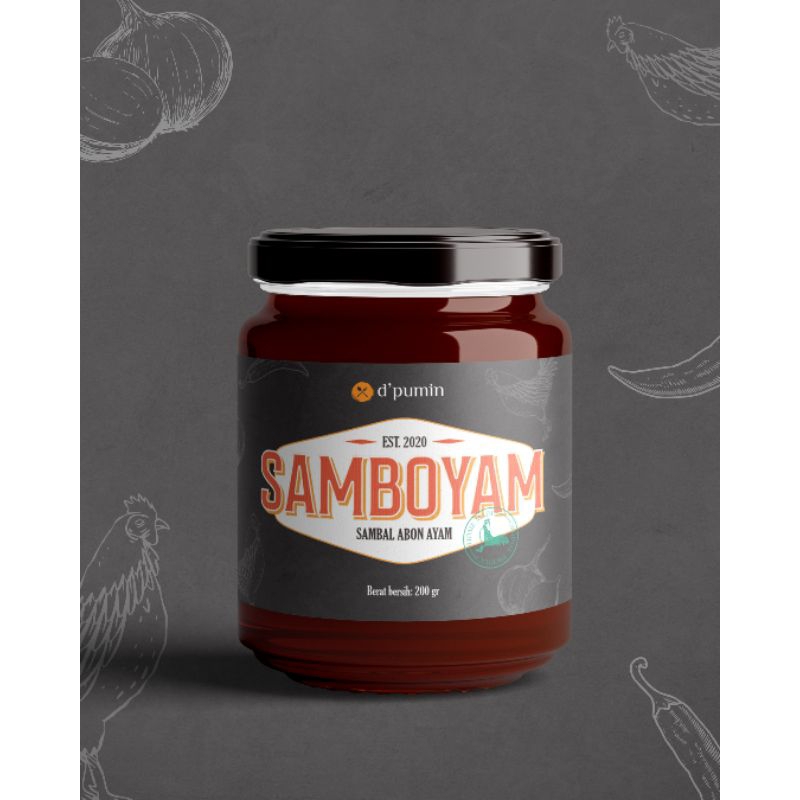 

SAMBOYAM(sambal abon ayam)