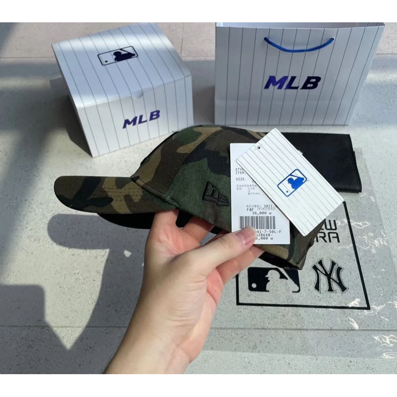 topi MLB X NY YANKEES CAMO BLACK LOGO CAP
