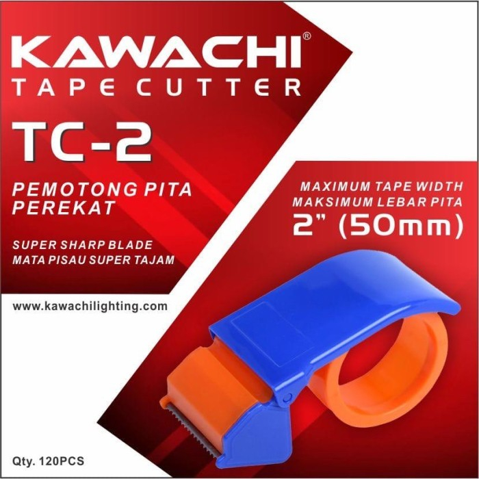 Tape Dispenser Tape Cutter Alat potong Lakban Besar 50mm 2 Inch 2&quot;