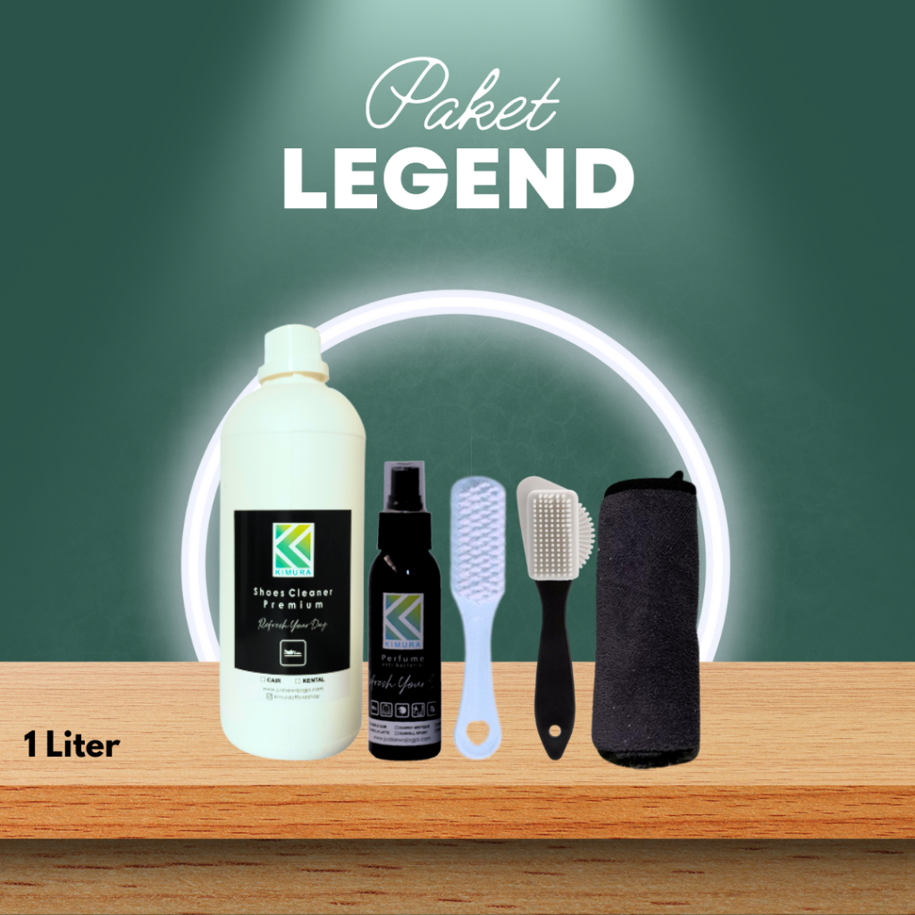 KIMURA Shoes Cleaner 1L Paket Shoes Cleaner 1L