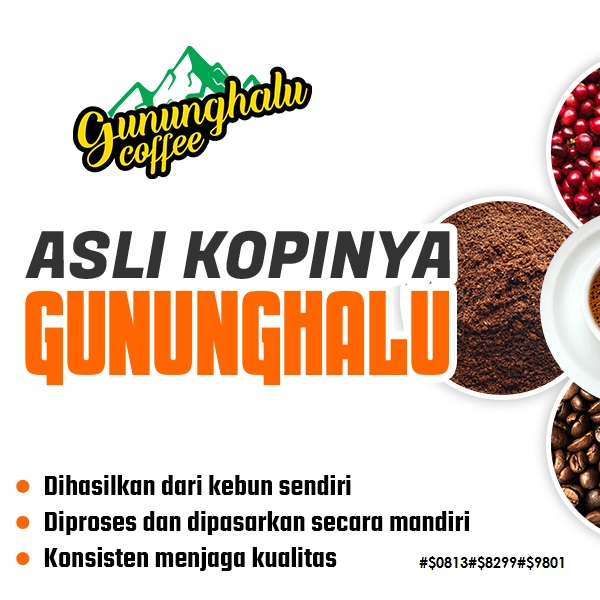 

NG Arabika - Green Bean - Gunung Halu - Natural Process (crop 2024)