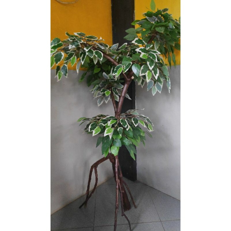 pohon hias artificial sinfu pohon plastik pohon beringin plastik tanaman hias