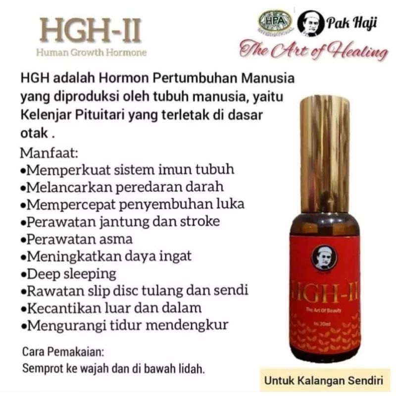 HGH II HPA Pak Haji