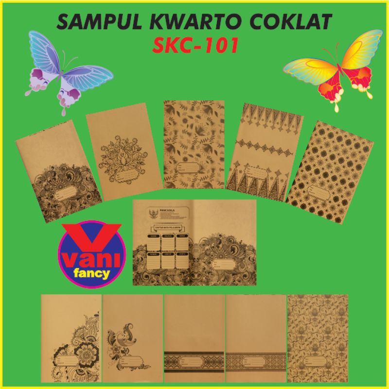 

(ISI 20 LEMBAR) Sampul Buku Kertas Tulis 38-58 Kwarto / SAMPUL KWARTO CRAF (SKC-101)