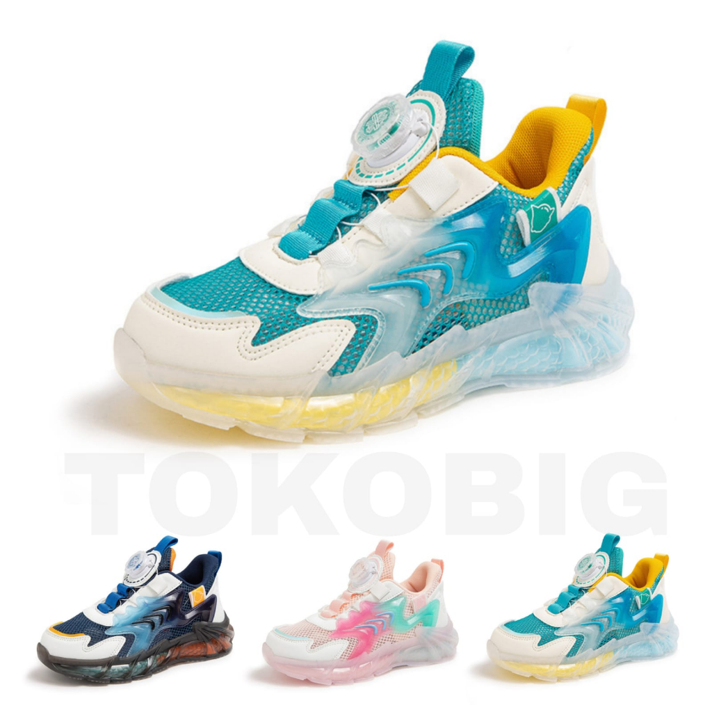 [Tokobig] Francis Sneaker Sepatu Anak Import Kids Ukuran 27-38 Usia 3-9 Tahun