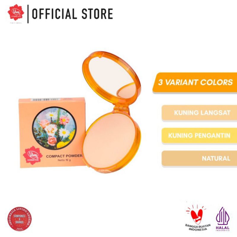 Viva Compact Powder(Orange)