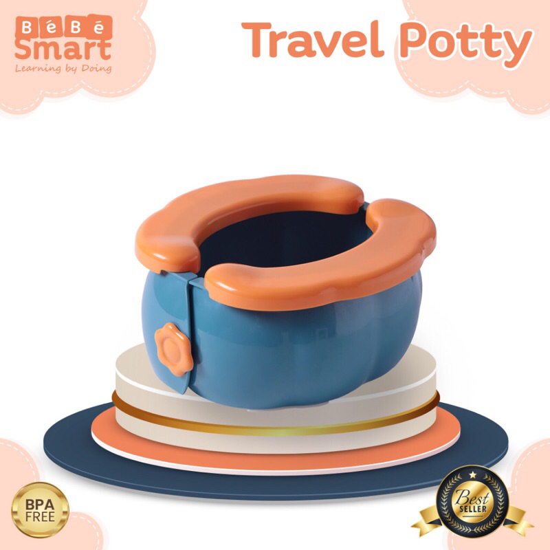 Pispot Traveling Anak - Travel Potty Seat by Bebe Smart