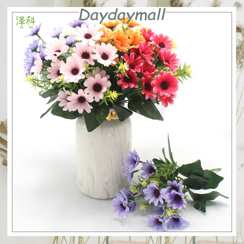 Bunga Buket Chrisanthemum Krisan Bunga Matahari Hias Properti Foto Produk Studio Artificial Flower BG11