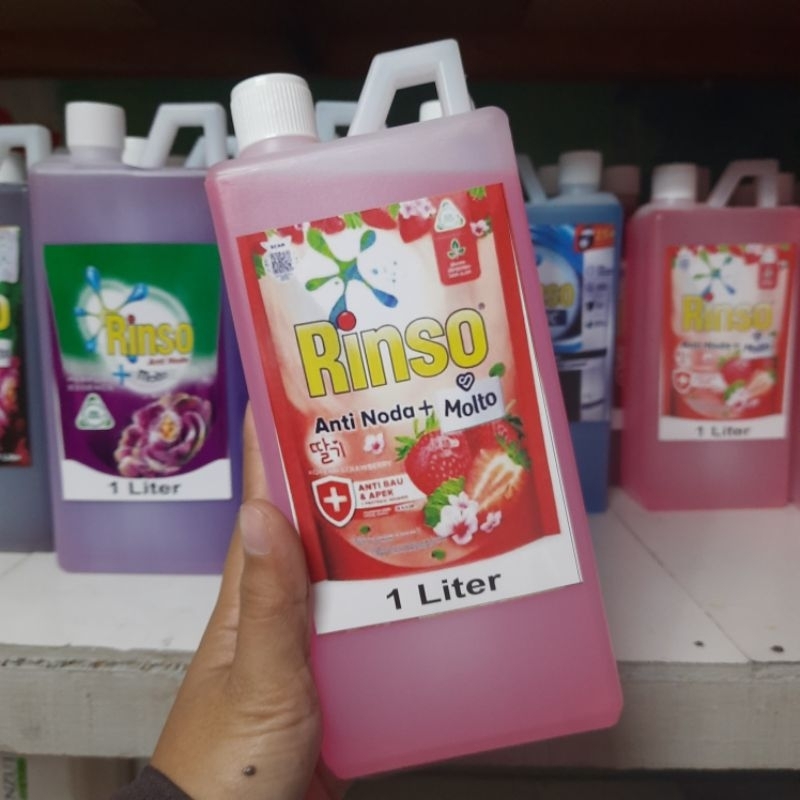 Promoo ! Rinso cair repack 1 liter