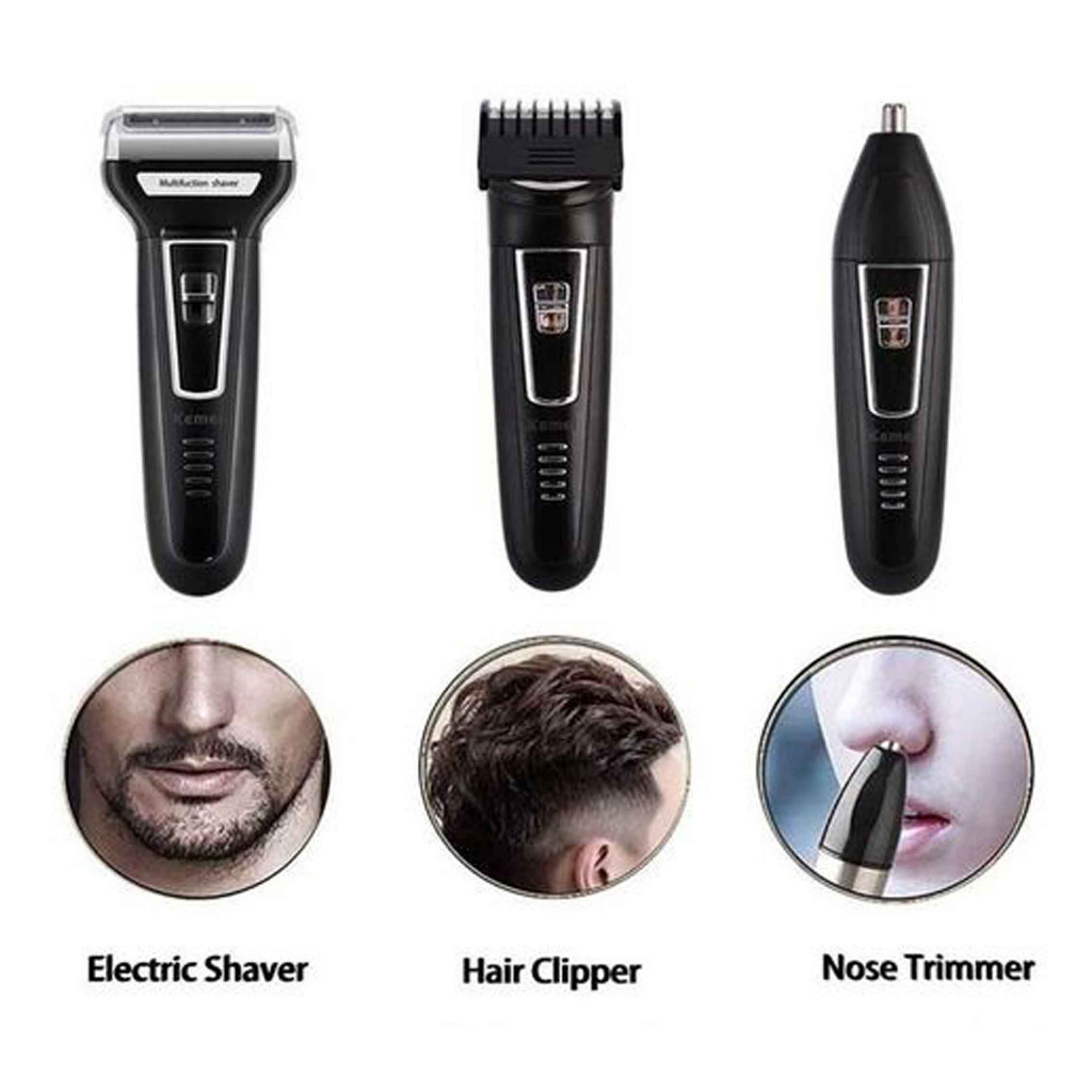 kemei Hair Clipper / Alat Cukur Kumis / Alat Cukur Multifungsi / KM-6558