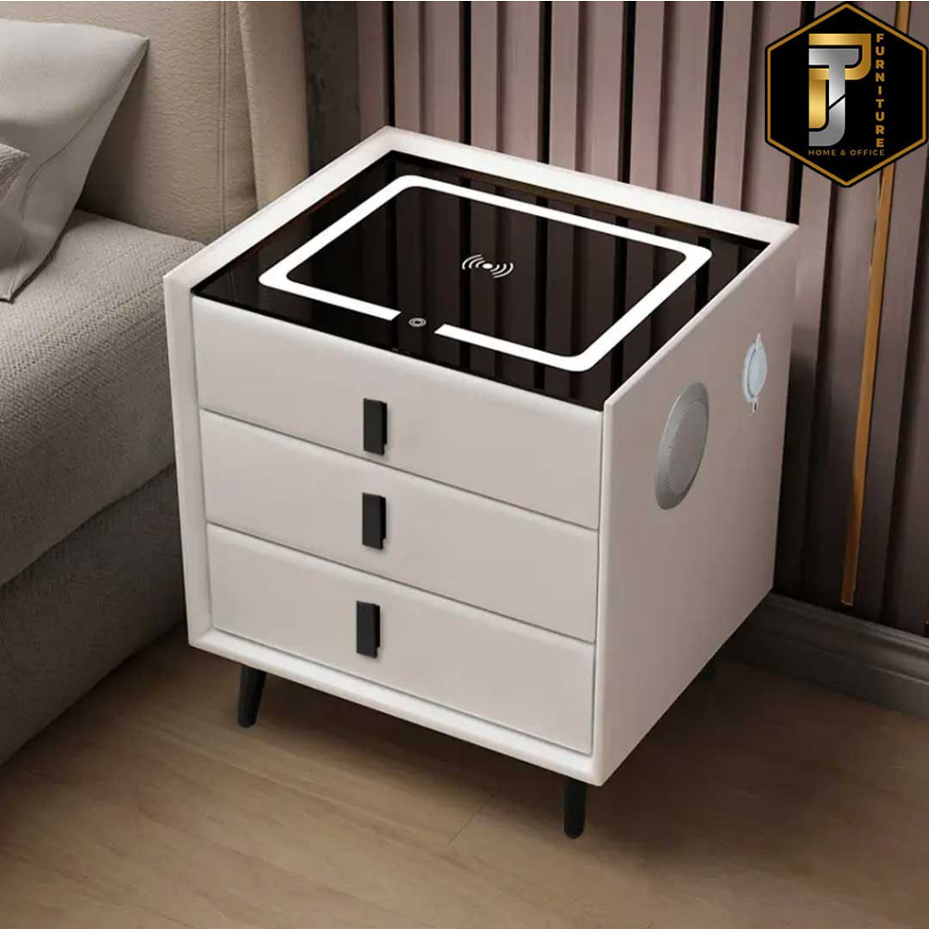 Nakas Bluetooth/New Technology Smart Home Furniture Light Wireless Charger/Smart Nakas Murah Pontian