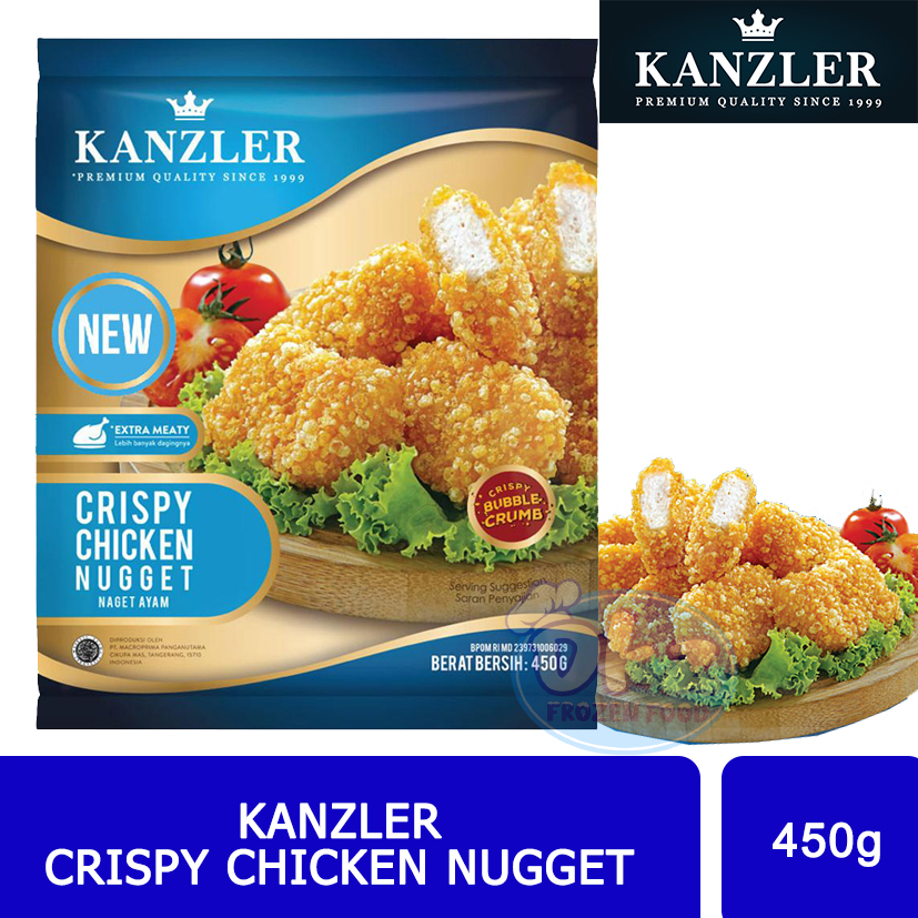 

KANZLER CRISPY CHICKEN NUGGET 450GR