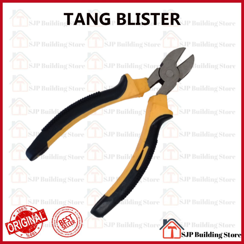 Tang Lancip / Tang Kombinasi / Tang Knip Blester 6 Inch Inci l Tang Cucut Jepit l Long Nose Pliers