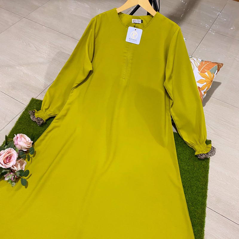 Rania abaya gamis polos wolfish s-xxxl